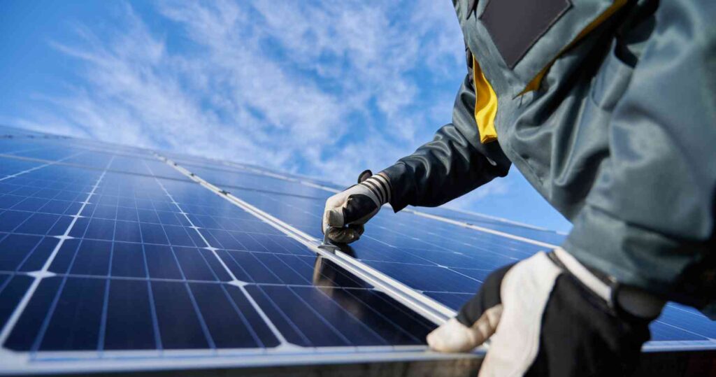 Solar Panel Installation, Energy production, Panel installation, Solar panels, Harnessing the power