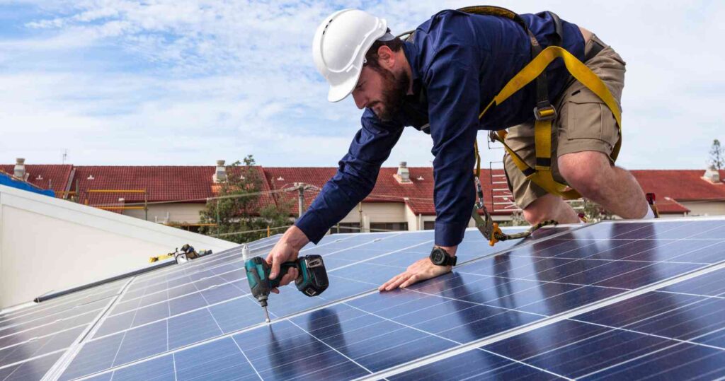 Solar Panel Installation, Energy production, Panel installation, Solar panels, Harnessing the power