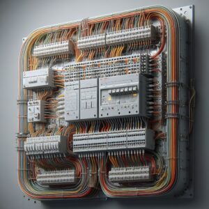cape town electricians - neatly wired distribution board