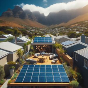 Cape Town electricity - rooftop solar panel installation