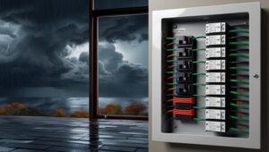 How to Prepare Your Home’s Electrical System for Autumn Storms in Cape Town electrical systems - electrical distribution board in a home