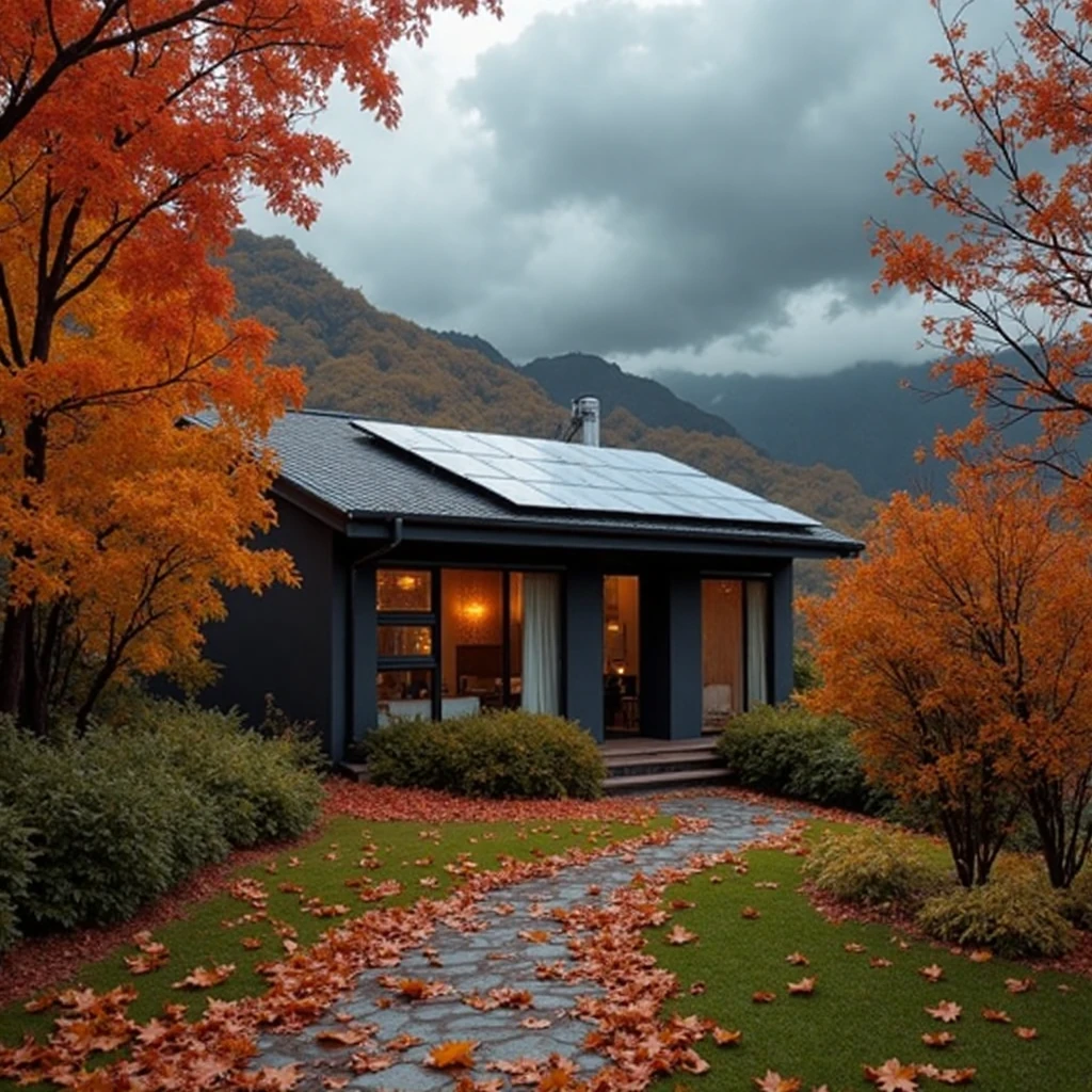 Save Your Wallet This Autumn: Avoiding Costly Electrical Mistakes in Your Home electrical mistakes - modern home with solar panels