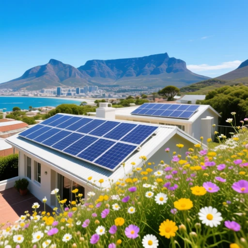 Why Mid-Spring Is the Best Time to Install a Solar PV System to Combat High Bills solar pv system - Cape Town home with photovoltaic panels on the roof